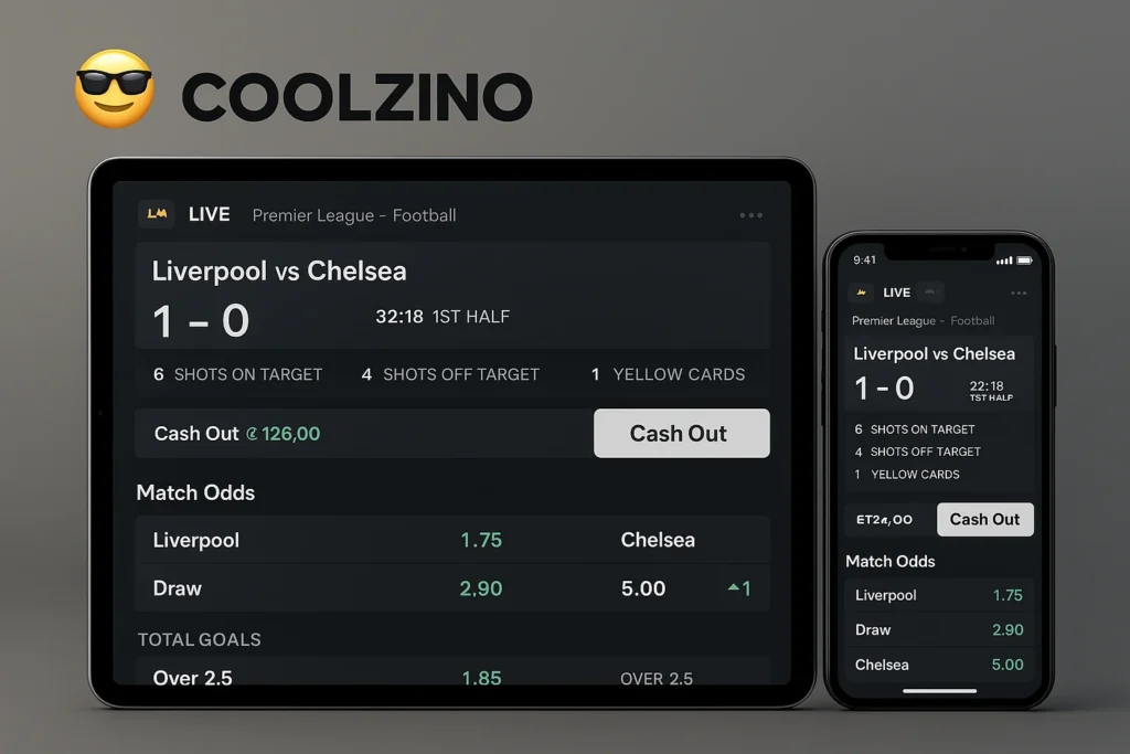 Apuestas en vivo Coolzino España